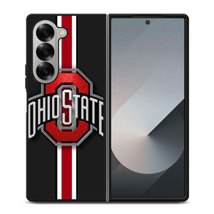 OHIO STATE STRIPE LOGO Samsung Galaxy Z Fold 6 Case Cover OHIO STATE STRIPE LOGO Samsung Galaxy Z Fold 6 Case Cover