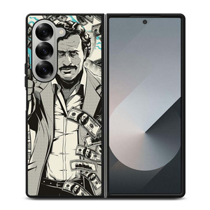 PABLO ESCOBAR NEW POSTER Samsung Galaxy Z Fold 6 Case Cover