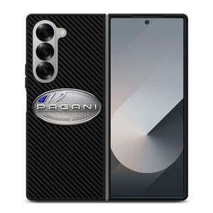 PAGANI CAR LOGO CARBON Samsung Galaxy Z Fold 6 Case Cover