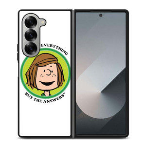 PEPPERMINT PATTY THE PEANUTS Samsung Galaxy Z Fold 6 Case Cover