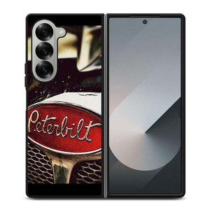 PETERBILT EMBLEM TRUCK LOGO FRONT Samsung Galaxy Z Fold 6 Case Cover PETERBILT EMBLEM TRUCK LOGO FRONT Samsung Galaxy Z Fold 6 Case Cover