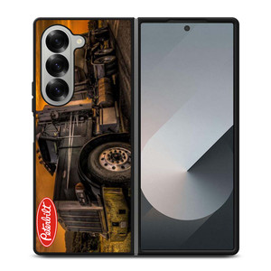 PETERBILT TRUCK BLACK Samsung Galaxy Z Fold 6 Case Cover