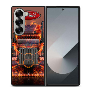 PETERBILT TRUCK FIRE LOGO Samsung Galaxy Z Fold 6 Case Cover