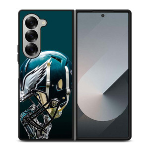 PHILADELPHIA EAGLES LOGO FOOTBALL HELMET ICON Samsung Galaxy Z Fold 6 Case Cover
