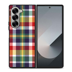 PIXELIZED TARTAN PATTERN Samsung Galaxy Z Fold 6 Case Cover PIXELIZED TARTAN PATTERN Samsung Galaxy Z Fold 6 Case Cover
