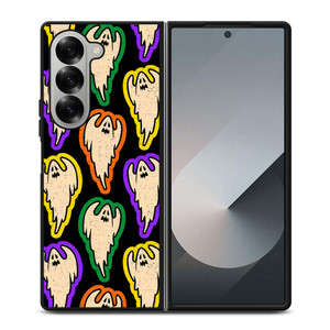PLAYFUL HALLOWEEN GHOST PATTERN Samsung Galaxy Z Fold 6 Case Cover