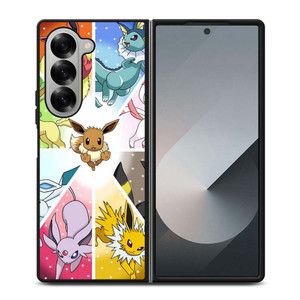 POKEMON ALL EEVEE Samsung Galaxy Z Fold 6 Case Cover POKEMON ALL EEVEE Samsung Galaxy Z Fold 6 Case Cover