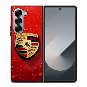 PORSCHE LOGO EMBLEM Samsung Galaxy Z Fold 6 Case Cover