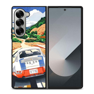 PORSCHE PAINTING ART Samsung Galaxy Z Fold 6 Case Cover