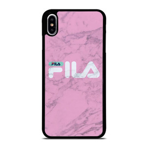 FILA SPORT PINK MARBLE LOGO iPhone XS Max Case Cover FILA SPORT PINK MARBLE LOGO iPhone XS Max Case Cover