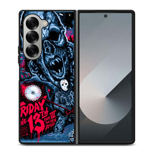 POSTER JASON FRIDAY THE 13TH Samsung Galaxy Z Fold 6 Case Cover POSTER JASON FRIDAY THE 13TH Samsung Galaxy Z Fold 6 Case Cover