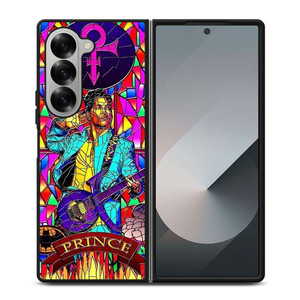 PRINCE PURPLE RAIN MOZAIK Samsung Galaxy Z Fold 6 Case Cover PRINCE PURPLE RAIN MOZAIK Samsung Galaxy Z Fold 6 Case Cover