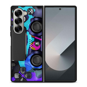 PS4 CONTROLLER PLAYSTATION CAMO Samsung Galaxy Z Fold 6 Case Cover PS4 CONTROLLER PLAYSTATION CAMO Samsung Galaxy Z Fold 6 Case Cover