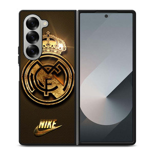 REAL MADRID GOLD LOGO Samsung Galaxy Z Fold 6 Case Cover