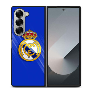 REAL MADRID LOGO BLUE Samsung Galaxy Z Fold 6 Case Cover