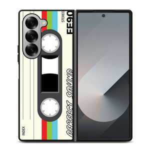 RETRO STEREO CASETTE TAPE Samsung Galaxy Z Fold 6 Case Cover