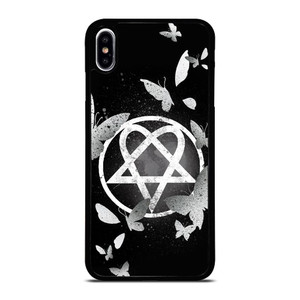 HIM BAND HEARTAGRAM ICON iPhone XS Max Case Cover HIM BAND HEARTAGRAM ICON iPhone XS Max Case Cover