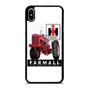IH INTERNATIONAL HARVESTER FARMALL TRACTOR RETRO iPhone XS Max Case Cover IH INTERNATIONAL HARVESTER FARMALL TRACTOR RETRO iPhone XS Max Case Cover