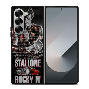 ROCKY BALBOA QUOTE ART Samsung Galaxy Z Fold 6 Case Cover
