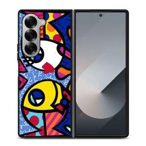 ROMERO BRITTO FISH LOVE Samsung Galaxy Z Fold 6 Case Cover