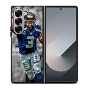 RUSSELL WILSON SEATTLE SEAHAWK Samsung Galaxy Z Fold 6 Case Cover