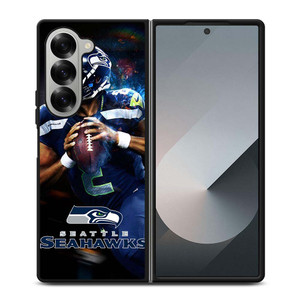 RUSSELL WILSON SEATTLE SEAHAWKS NFL Samsung Galaxy Z Fold 6 Case Cover