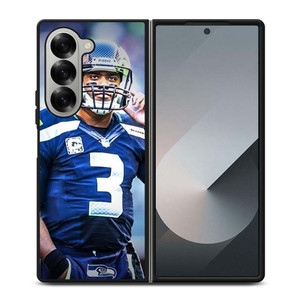 RUSSELL WILSON SEATTLE SEAHAWKS Samsung Galaxy Z Fold 6 Case Cover