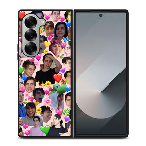 SAM AND COLBY COLLAGE Samsung Galaxy Z Fold 6 Case Cover SAM AND COLBY COLLAGE Samsung Galaxy Z Fold 6 Case Cover