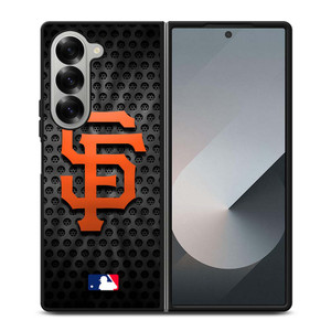 SAN FRANCISCO GIANTS METAL LOGO Samsung Galaxy Z Fold 6 Case Cover