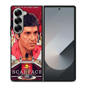 SCARFACE CLIPART Samsung Galaxy Z Fold 6 Case Cover