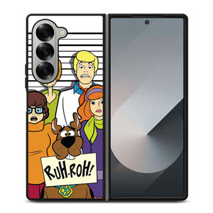SCOOBY DOO CARTOON RUH ROH Samsung Galaxy Z Fold 6 Case Cover SCOOBY DOO CARTOON RUH ROH Samsung Galaxy Z Fold 6 Case Cover