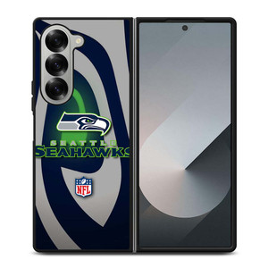 SEATTLE SEAHAWKS NFL TEAM LOGO Samsung Galaxy Z Fold 6 Case Cover