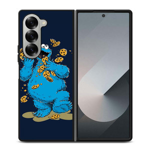 SESAME STREET COOKIE MONSTER Samsung Galaxy Z Fold 6 Case Cover SESAME STREET COOKIE MONSTER Samsung Galaxy Z Fold 6 Case Cover