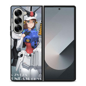 SEXY GIRL GUNDAM FAN ART Samsung Galaxy Z Fold 6 Case Cover