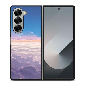 SKY ANIME BLUE Samsung Galaxy Z Fold 6 Case Cover SKY ANIME BLUE Samsung Galaxy Z Fold 6 Case Cover