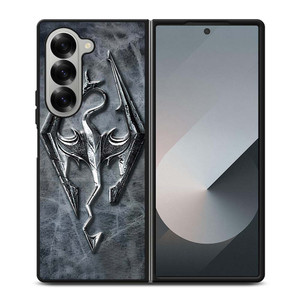 SKYRIM LOGO ELDER SCROLLS Samsung Galaxy Z Fold 6 Case Cover