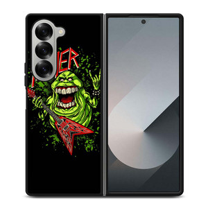 SLIMER GHOSTBUSTER GUITAR Samsung Galaxy Z Fold 6 Case Cover