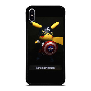POKEMON CAPTAIN PIKACHU iPhone XS Max Case Cover POKEMON CAPTAIN PIKACHU iPhone XS Max Case Cover