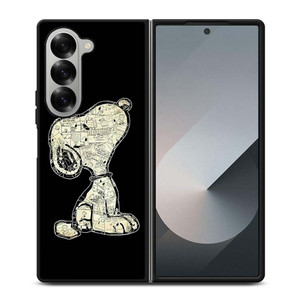 SNOOPY DOG THE PEANUTS CARTOON Samsung Galaxy Z Fold 6 Case Cover