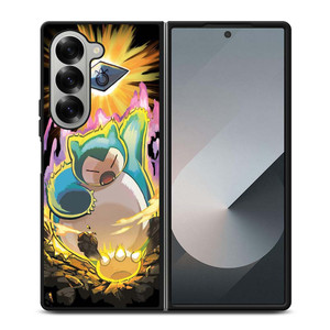 SNORLAX POKEMON ART Samsung Galaxy Z Fold 6 Case Cover