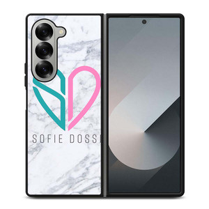 SOFIE DOSSI MARBELE LOGO Samsung Galaxy Z Fold 6 Case Cover
