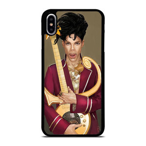 PRINCE PURPLE IN MEMORIAM AND GUITAR iPhone XS Max Case Cover PRINCE PURPLE IN MEMORIAM AND GUITAR iPhone XS Max Case Cover