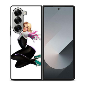 SPIDER GWEN SPIDER WOMAN SPIDER VERSE Samsung Galaxy Z Fold 6 Case Cover SPIDER GWEN SPIDER WOMAN SPIDER VERSE Samsung Galaxy Z Fold 6 Case Cover