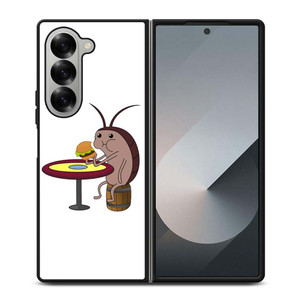 SPONGEBOB COCKROACH EAT PATTY Samsung Galaxy Z Fold 6 Case Cover