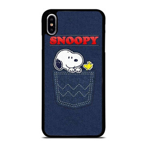 SNOOPY IN POCKET CARTOON iPhone XS Max Case Cover SNOOPY IN POCKET CARTOON iPhone XS Max Case Cover