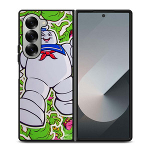 STAY PUFT AND SLIMER GHOSTBUSTER Samsung Galaxy Z Fold 6 Case Cover STAY PUFT AND SLIMER GHOSTBUSTER Samsung Galaxy Z Fold 6 Case Cover