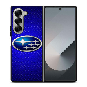 SUBARU BLUE METAL LOGO Samsung Galaxy Z Fold 6 Case Cover SUBARU BLUE METAL LOGO Samsung Galaxy Z Fold 6 Case Cover
