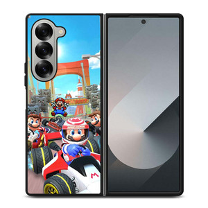 SUPER MARIO KART GAMES NINTENDO Samsung Galaxy Z Fold 6 Case Cover