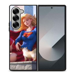 SUPERGIRL DC CARTOON Samsung Galaxy Z Fold 6 Case Cover SUPERGIRL DC CARTOON Samsung Galaxy Z Fold 6 Case Cover