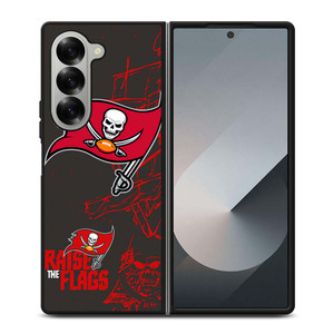 TAMPA BAY BUCCANEERS NFL LOGO Samsung Galaxy Z Fold 6 Case Cover